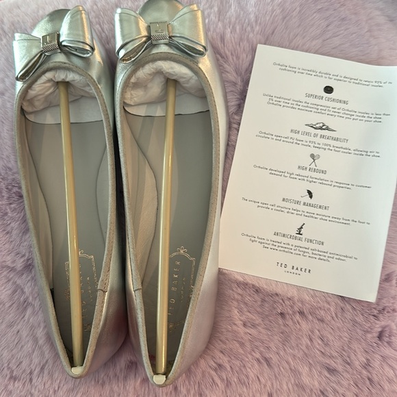 NIB Ted Baker London Immet Ballet Flats - Picture 3 of 15